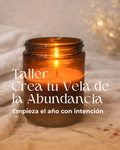Taller Crea tu vela de la Abundancia